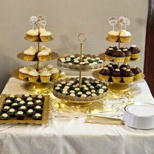7-Piece Gold Dessert Set