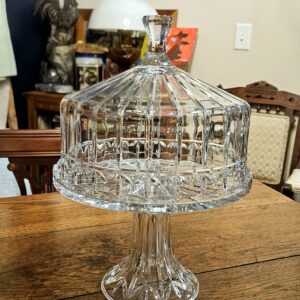 Godinger "Shannon Crystal" 4-in-1 Pedestal Cake Stand